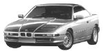 BMW E31 B3844 Fault Code